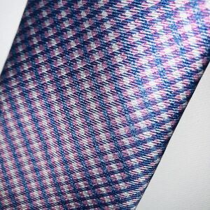 MSRP $55 Nautica Tie White Blue Pink NWT 3" bottom width